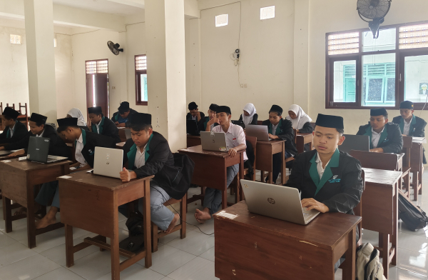 CBT Karya Guru SMK TI Annajiyah Bahrul Ulum Sukses Digunakan Ujian